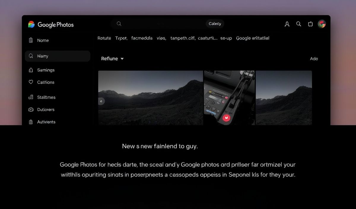 Google Photos Introduces Dark Theme for Web Interface