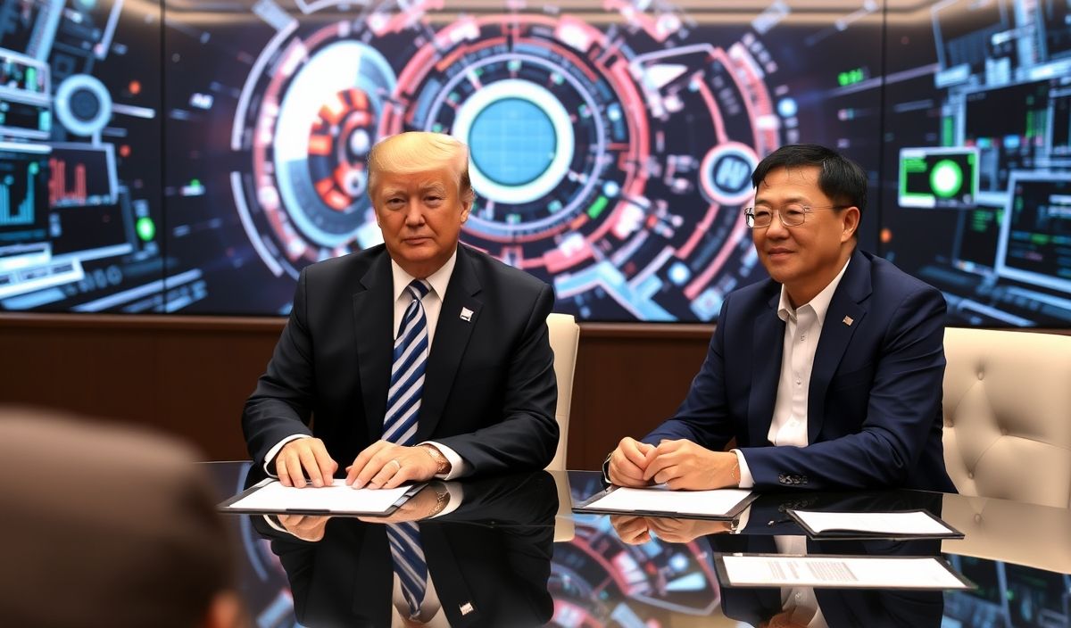 President Trump’s White House Meeting with Nvidia CEO Highlights AI Advances