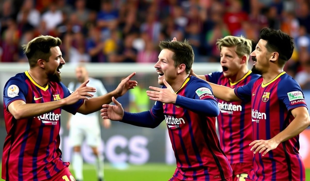 Resilient Barca Secures Second Place in Thrilling Draw with Atalanta